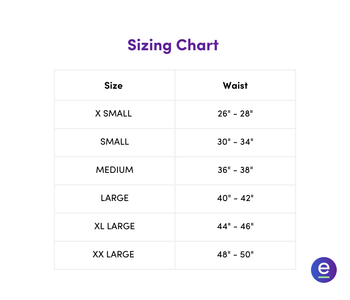 Sizing Chart of the Blue Hug