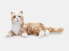 The orange Joy for All companion cat: a realistic, interactive, and calming pet for people living with dementia.