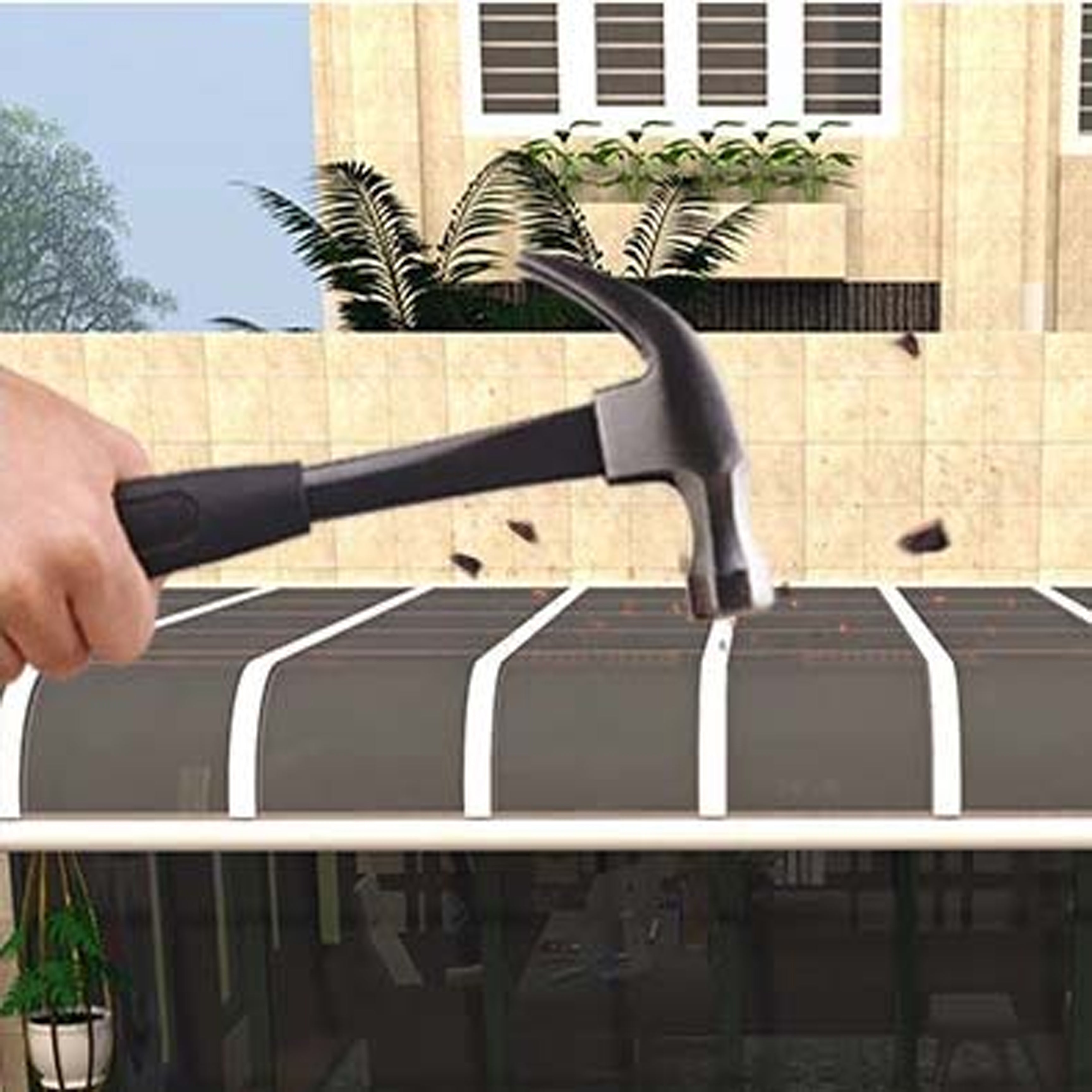 Heavy Duty Impact-Resistant Polycarbonate Glazing. 200 times stronger than Tempered Glass.