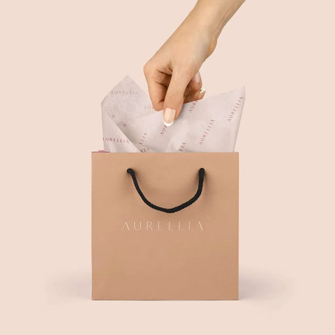 emballage personnalisé en papier de soie