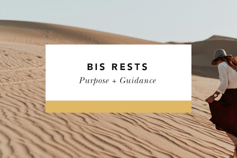 BIS Rests Purpose + Guidance