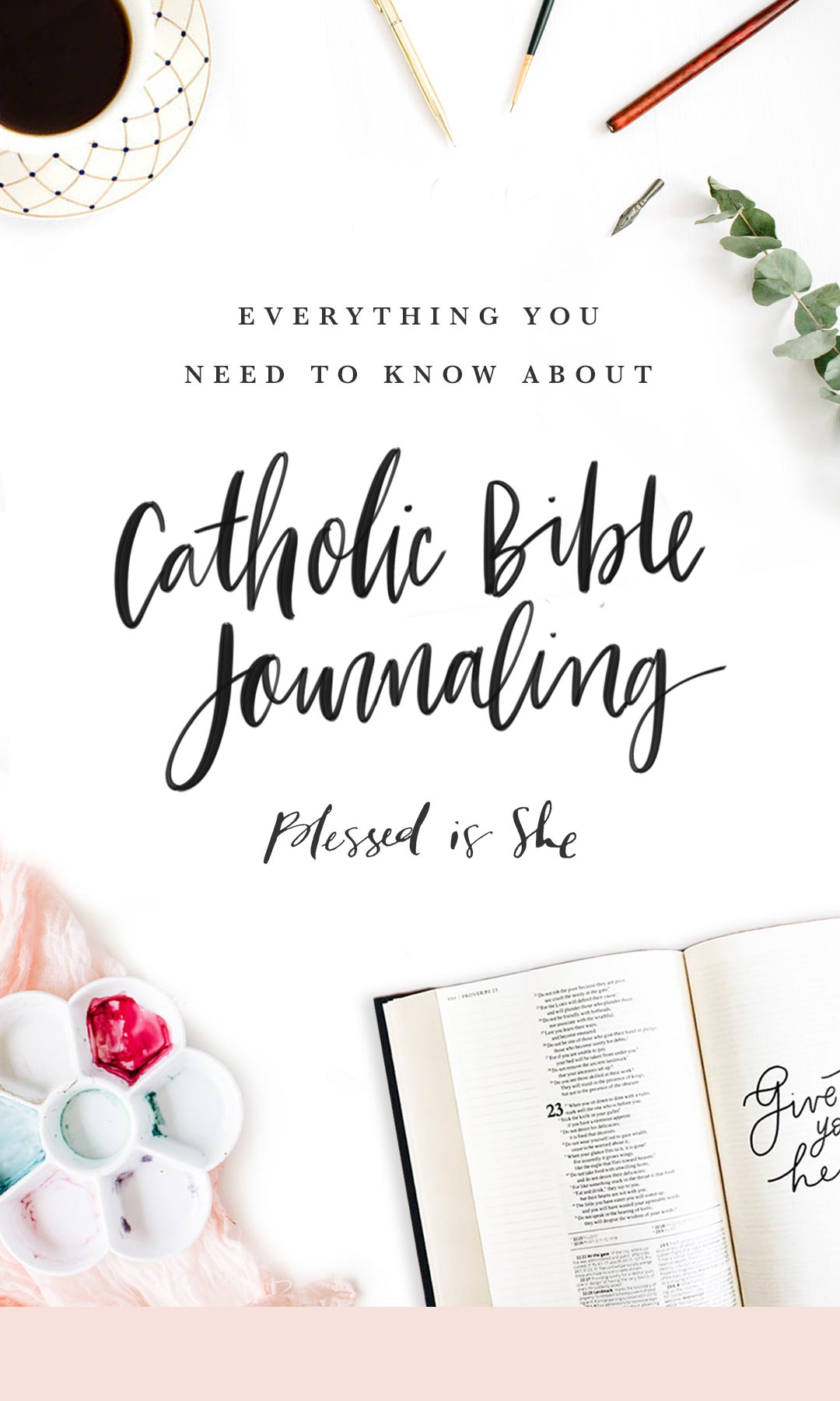 catholic journaling bible how to