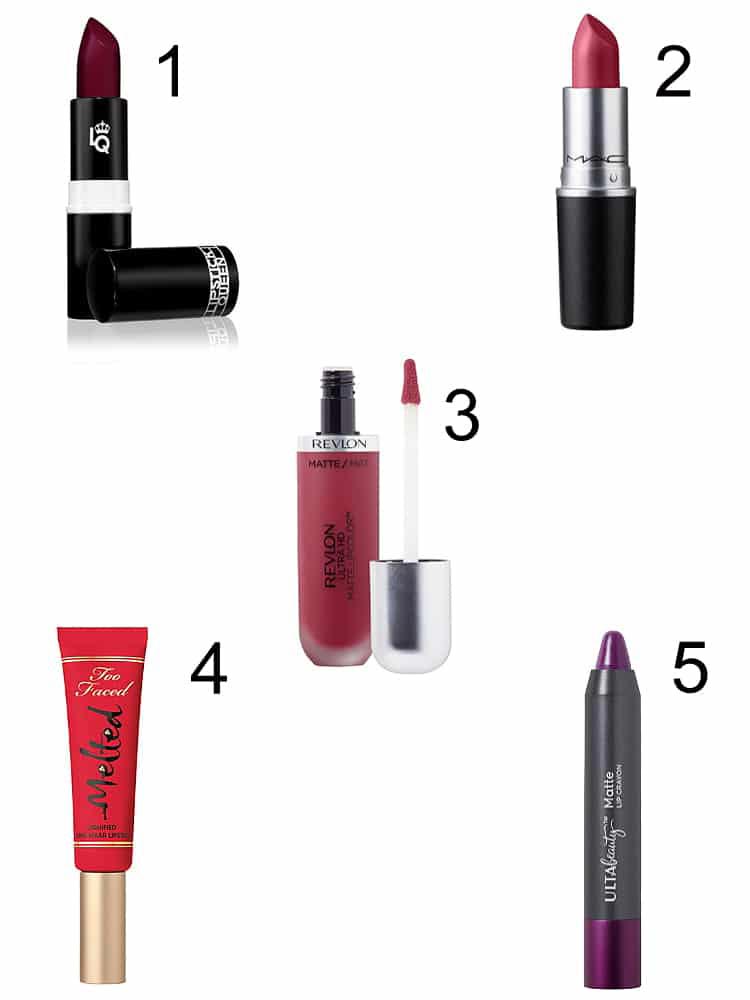 Berry lipstick shades 2017