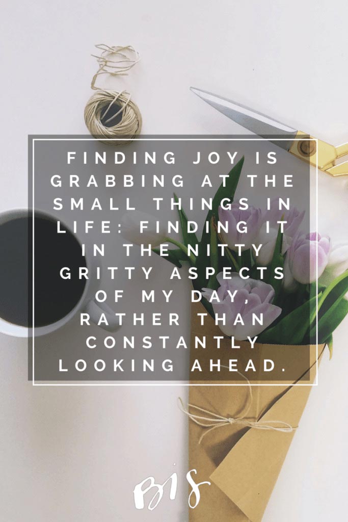 finding joy