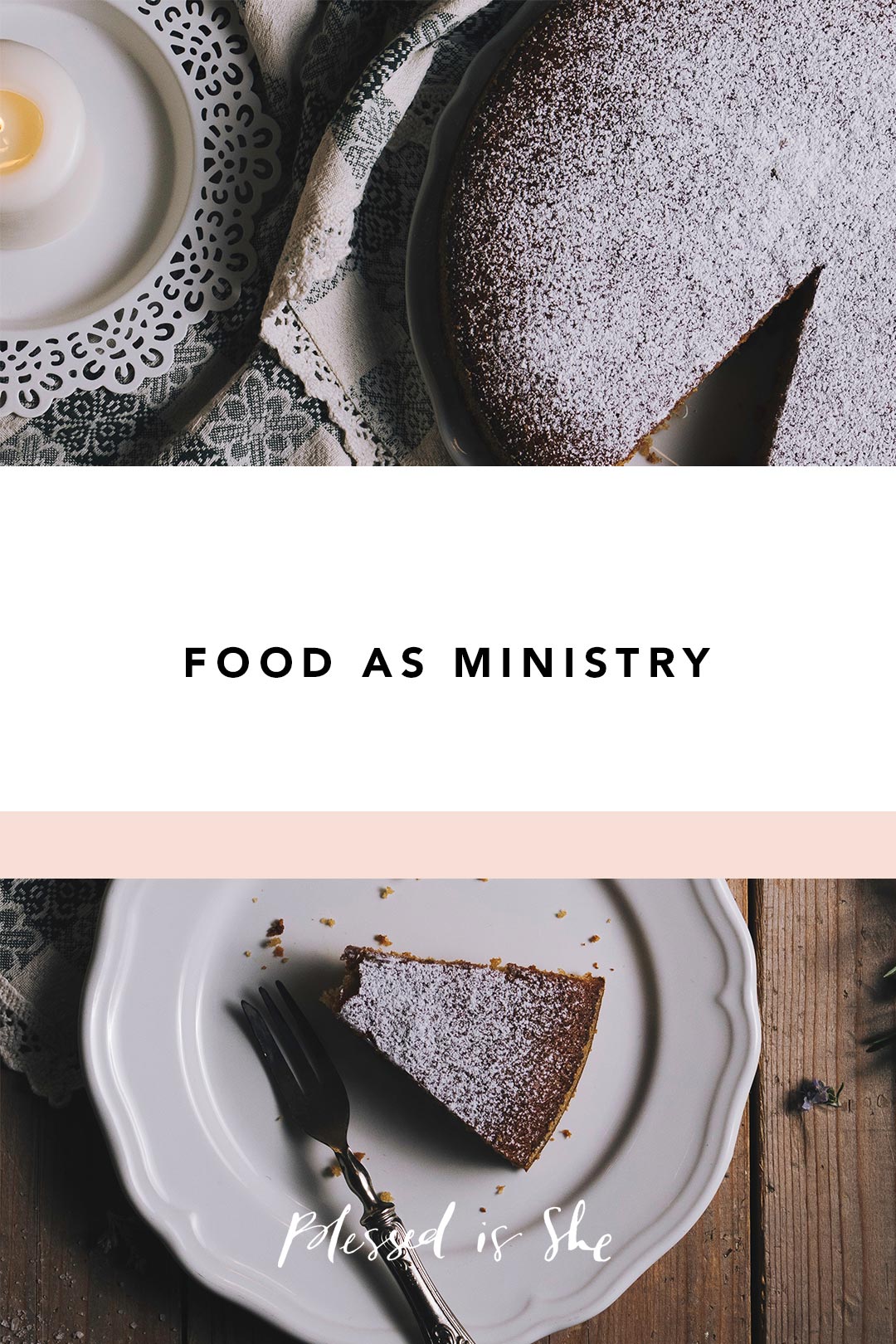 how to minister through food
