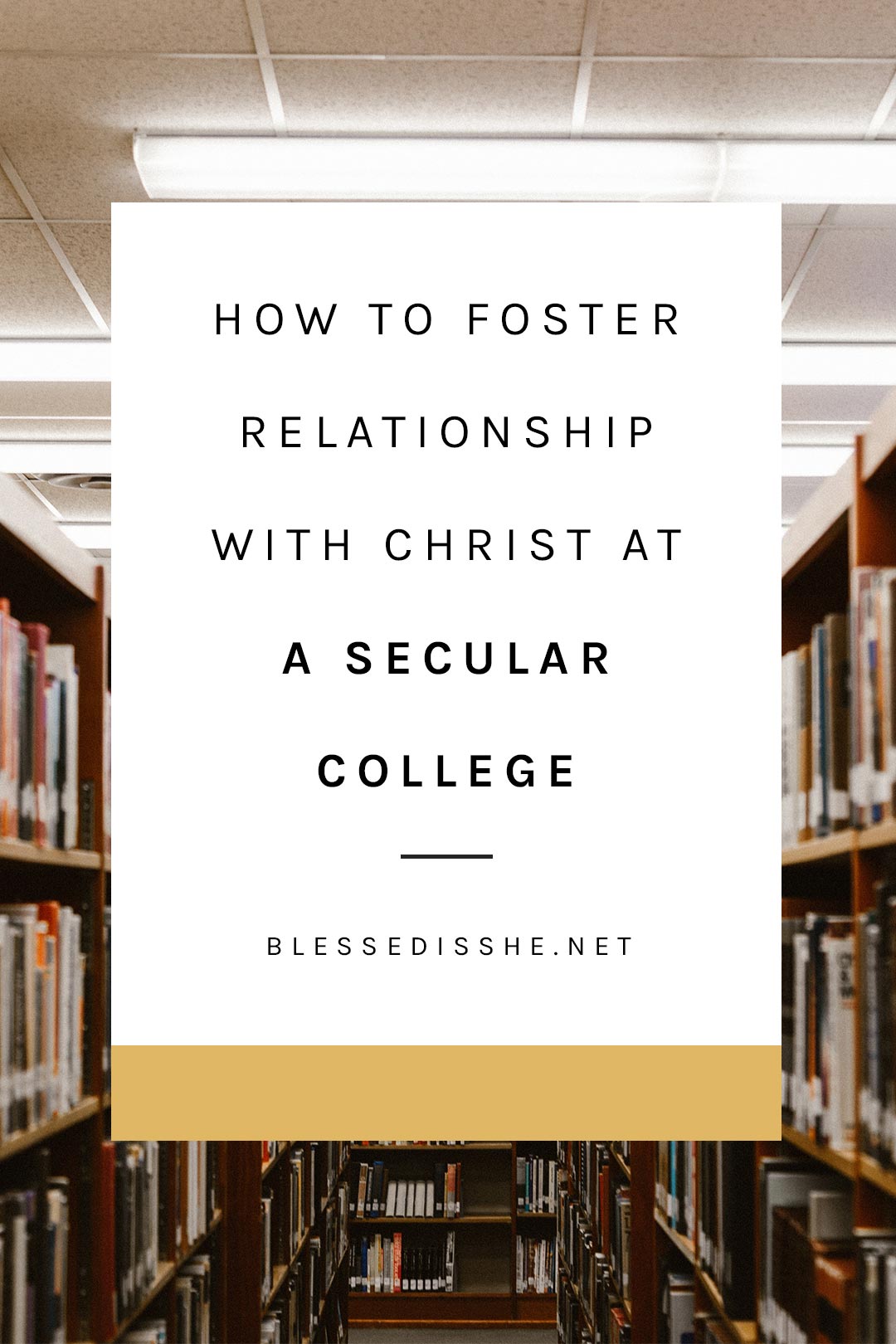 growing closer to christ at college