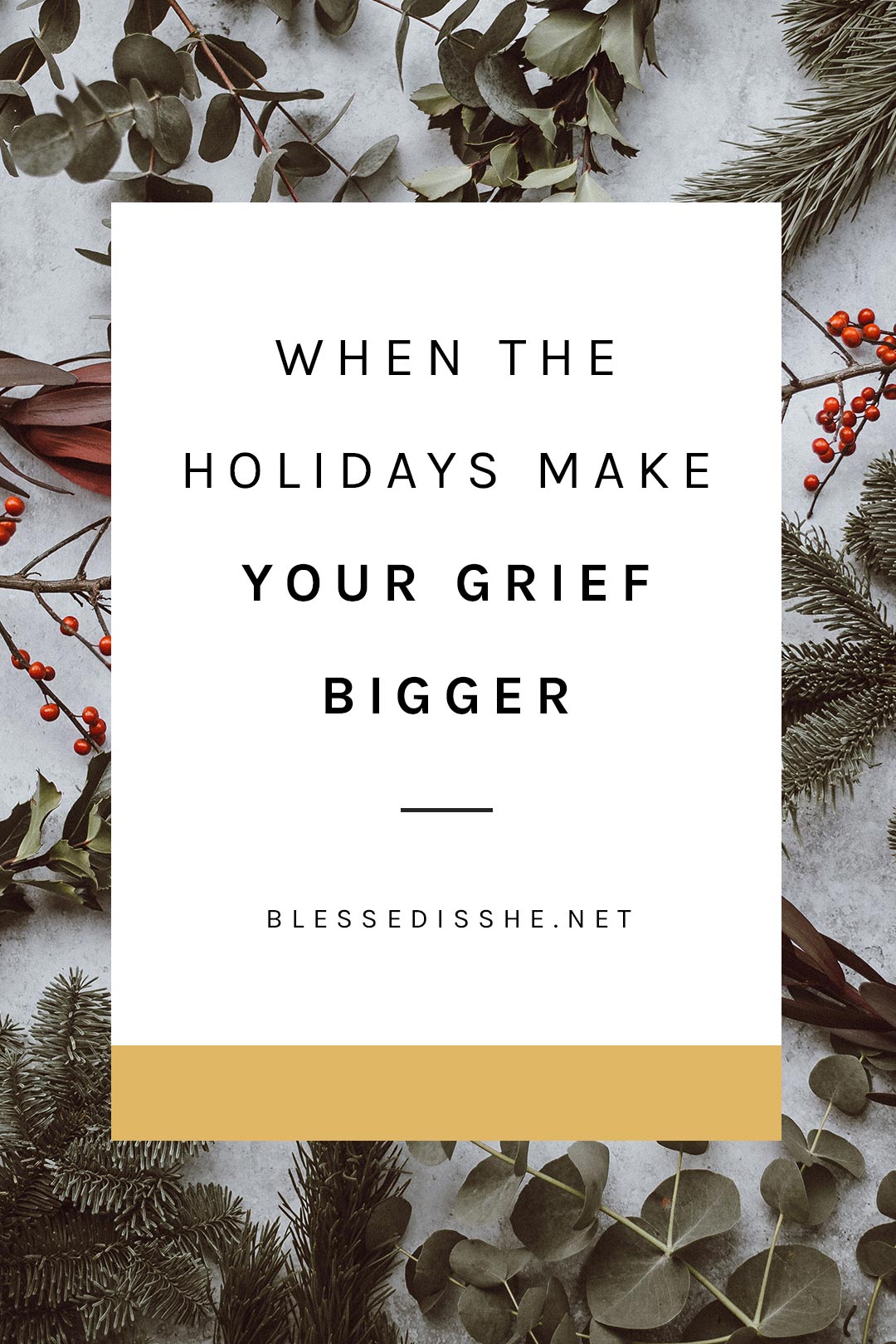 how to navigate the holidays while grieving