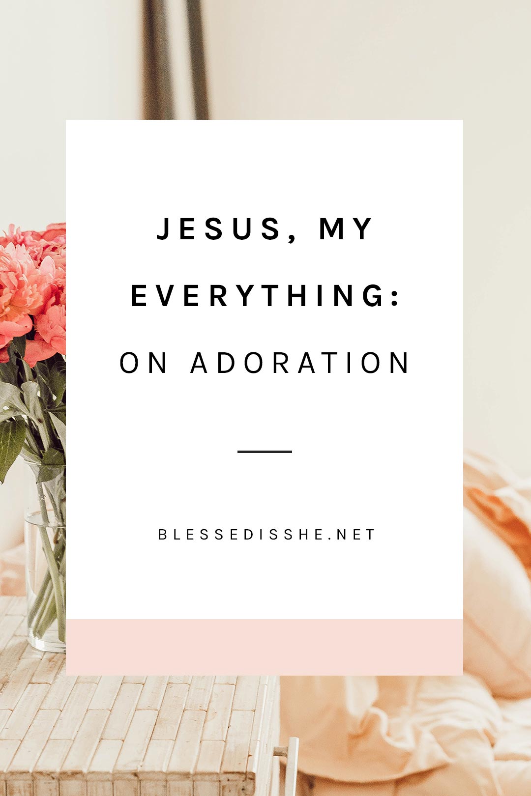 meeting jesus in adoration
