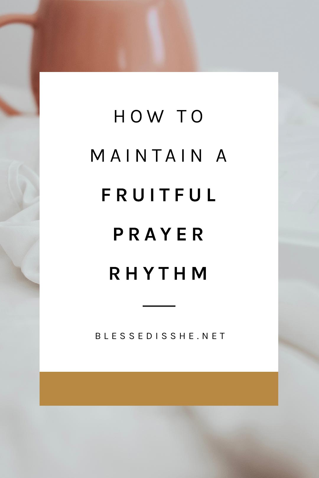 prayer rhythm ideas