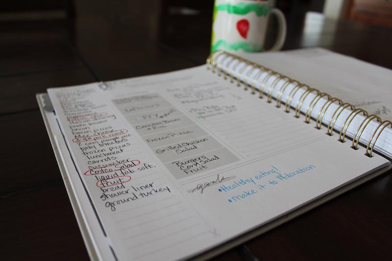 grocery list planner