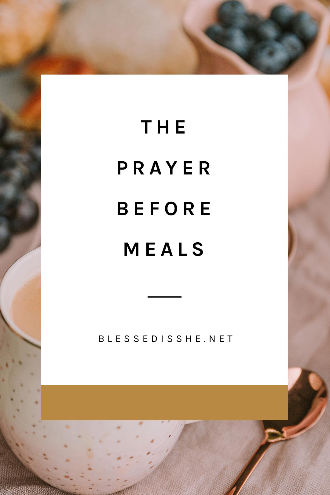 prière catholique avant les repas