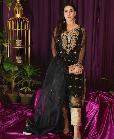 Elegant Pure Georgette Pakistani Style Salwar Suit – IndianStyleShop