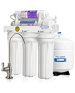 RO-PH90 – Ultimate Alkaline Mineral 90 GPD 6-Stage High Output Reverse Osmosis Water Systems for Drinking Water, WQA Certified