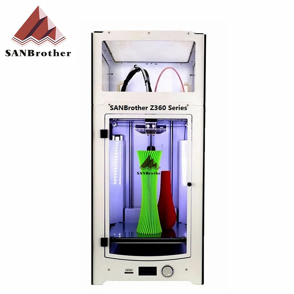 SANJIUPrinter Z360 Dual Extruder Printer With Top Cover and Door More Higher Than UM2+2+ Extended Top Quality.