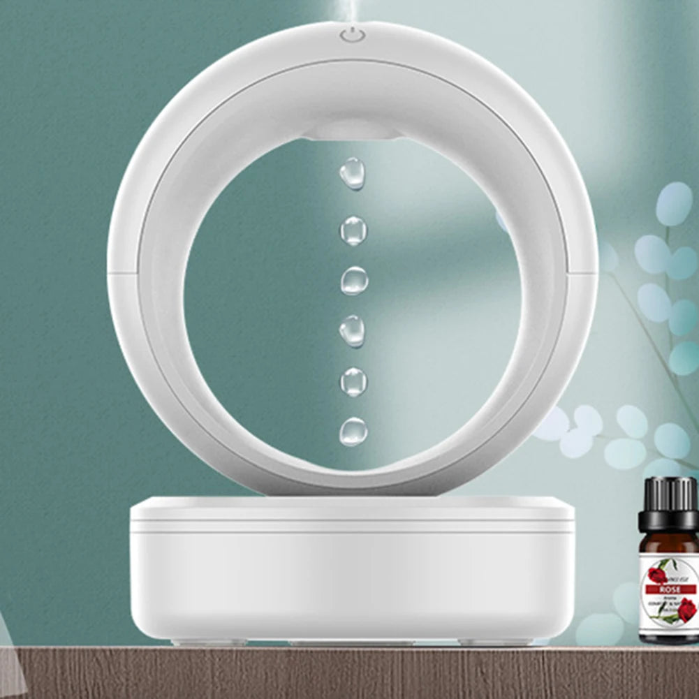 Aromatherapy Diffuser Anti-Gravity Air Humidifier Silent Aromatherapy Machine Household Air Purifier for Bedroom Office Desktop