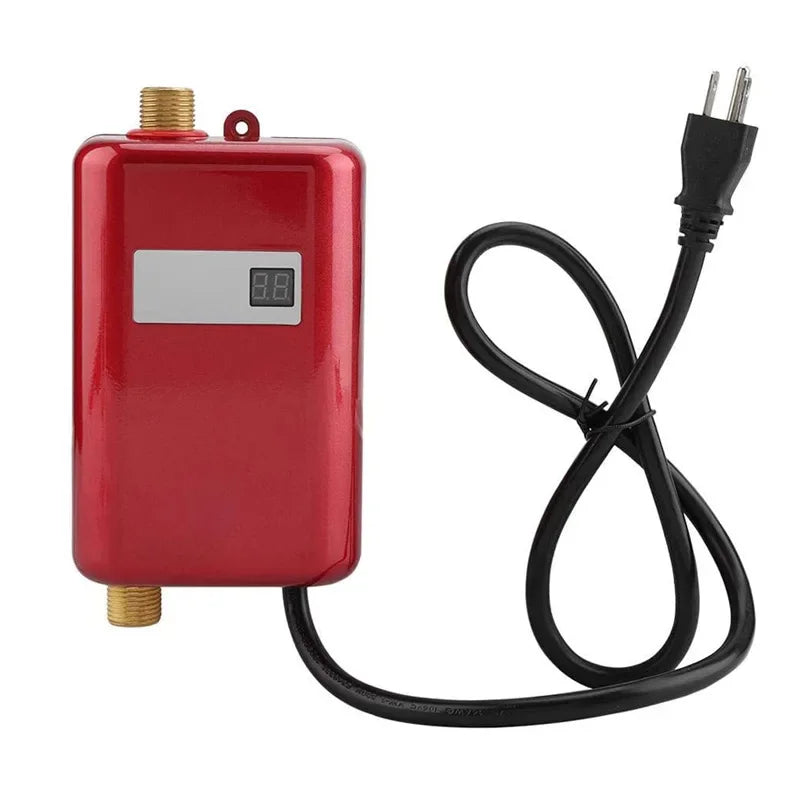Mini Instant Electric Water Heater, 3000W Tankless Water Heater, Under Sink Basin, Water Heater System for Kitchen Washing - Image 11