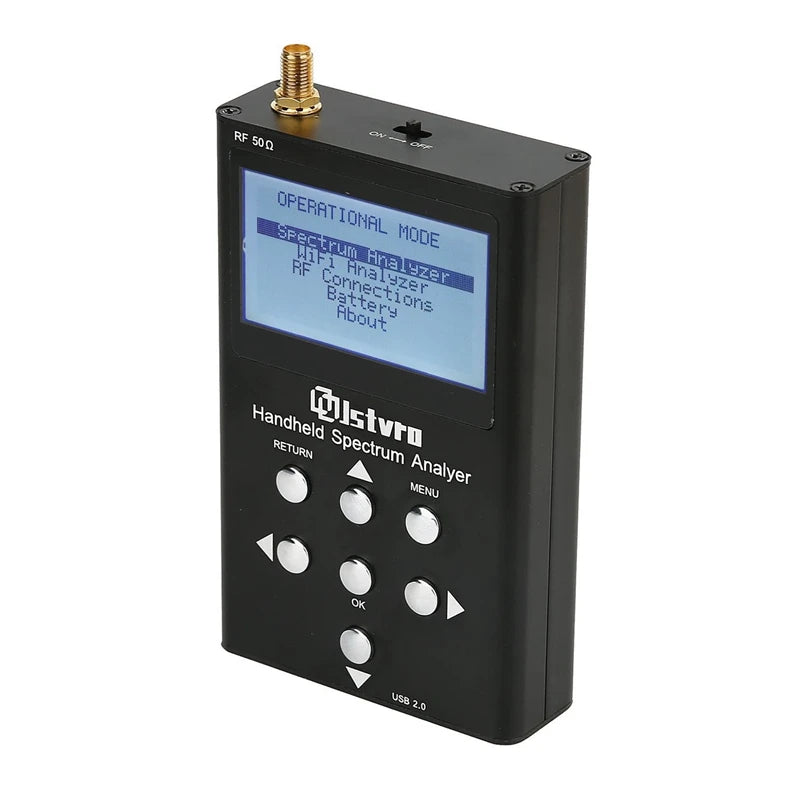 240Mhz-1G Single Antenna Handheld Spectrum Analyzer Signal Generator RF Spectrum Analyzer For Video Transmitter Radio Telemetry