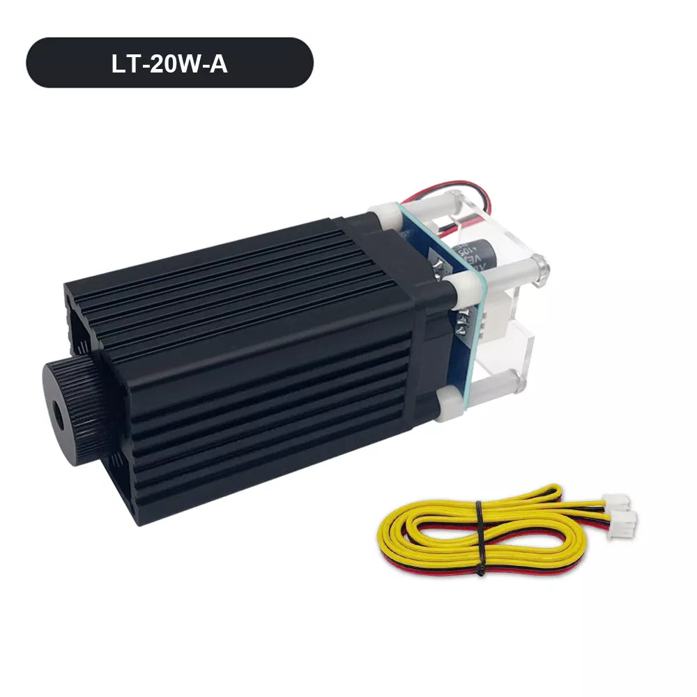 LASER TREE 20W Laser Module 450nm 40W TTL Blue Light Laser Engraver Head for Laser Engraving Cutting Machine Wood Working Tools - Image 7