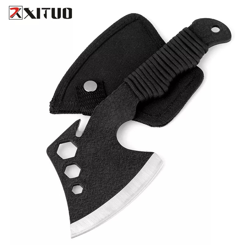 Lowest price Multi-purpose ax Sharp Survival tomahawk axes hatchet camping survive axe Boning Knife Chopping meat Bones EDC tool