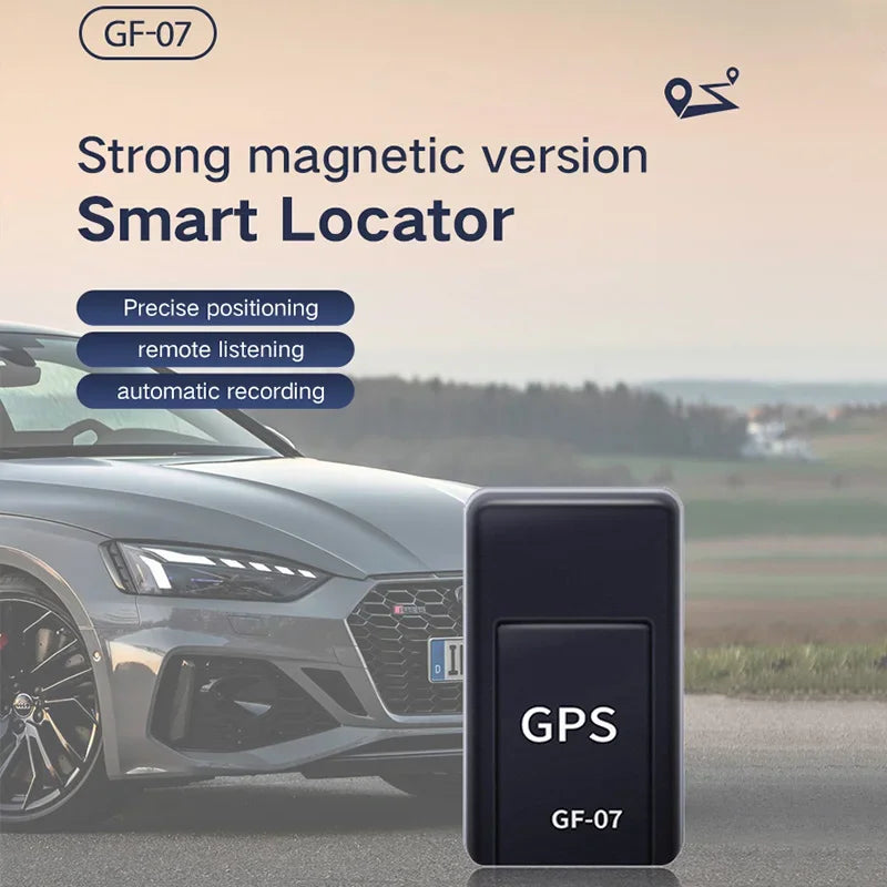 Mini GF-07 GPS Car Tracker Real Time Tracking Anti-Theft Anti-lost Locator Strong Magnetic Mount Vehicle SIM Message Positioner