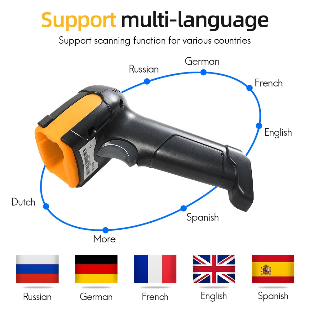 Barcode Scanner  1D/2D QR Bar Code Reader PDF417 for Mobile IOS Android IPAD - Image 4