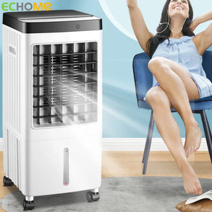 ECHOME 10L Air Conditioning Fan Large Wind Powerful Cooling Mobile Chiller Can Be Remotely Timed Control Air Cooler Conditioning - MaliksPrice
