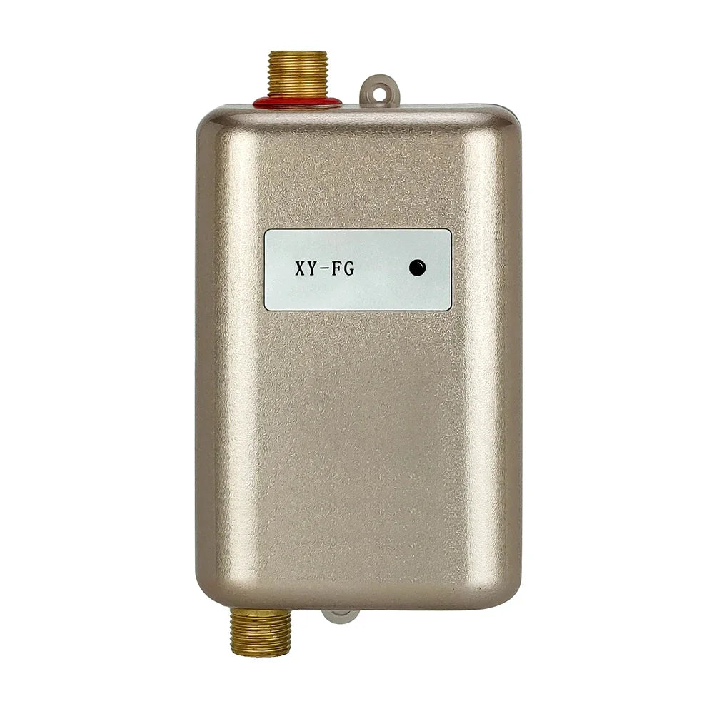 Mini Instant Electric Water Heater, 3000W Tankless Water Heater, Under Sink Basin, Water Heater System for Kitchen Washing