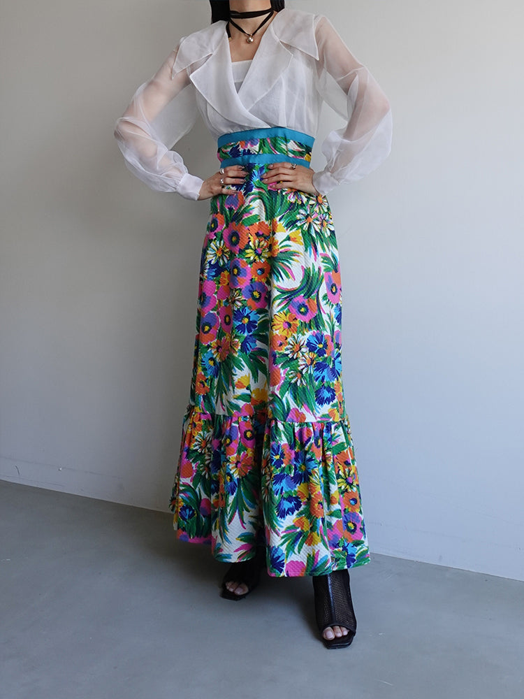 70s Docking Flare Dress