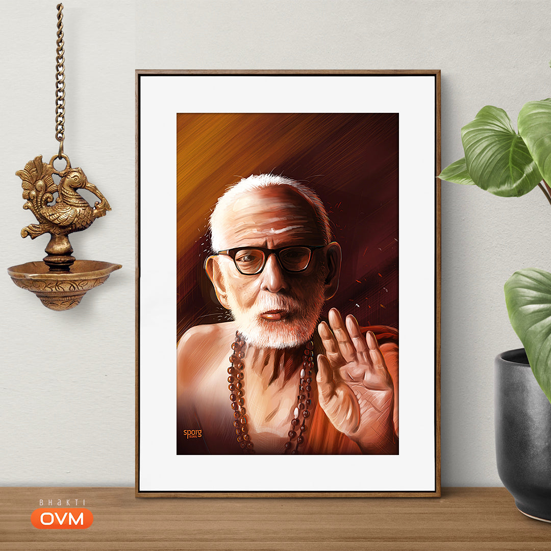 Sri Maha Periyava Poster - 1 – OVM Stores