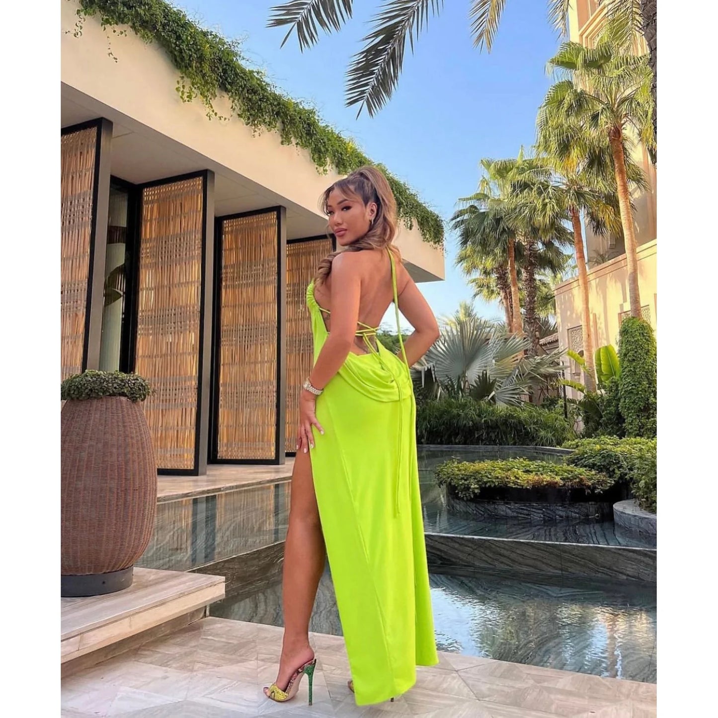 🔥Last Day 50% Off🔥 Serenity Backless Maxi Dress