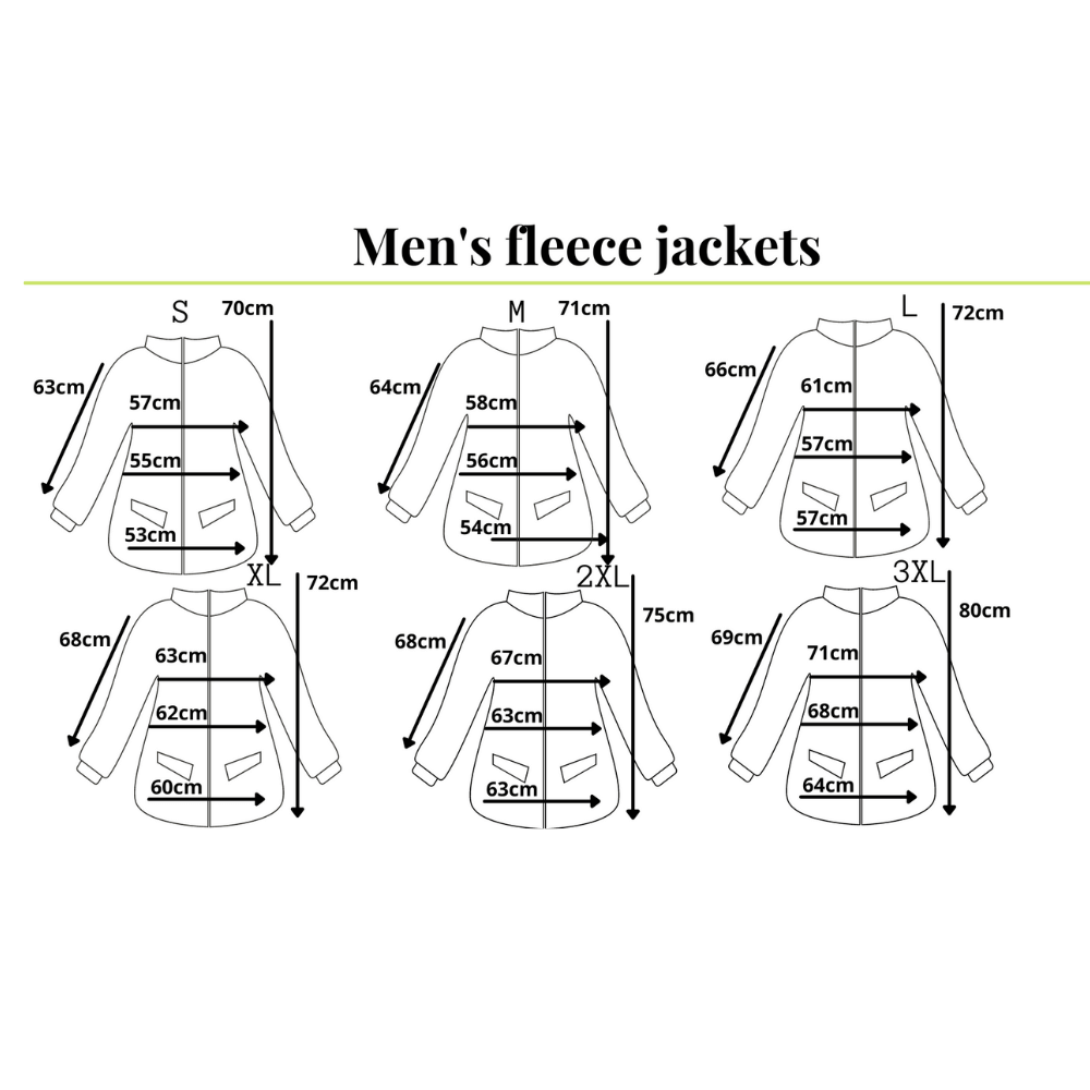 Vīriešu flīsa jakas
