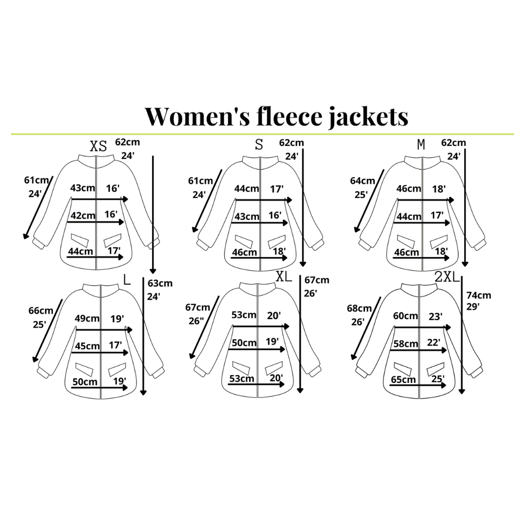 Sieviešu flīsa jakas