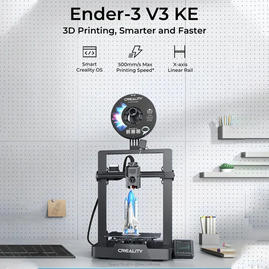 Creality 3D Ender-3 V3 SE Printer Sprite Direct Extrusion 250mm/S Faster  Printing Speed Dual Z-Axis IU Display CR Touch Y Optica - AliExpress