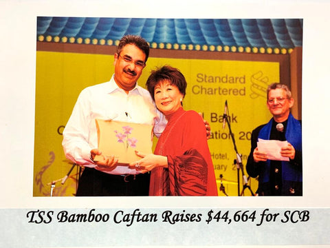 TSS Bamboo Caftan Raises $44,664 for SCB