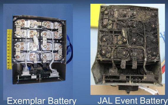 lithium-ion electric plane battery