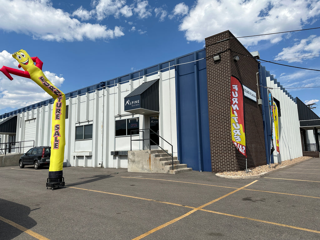 Alpine Outlets, an affordable furniture store in Denver