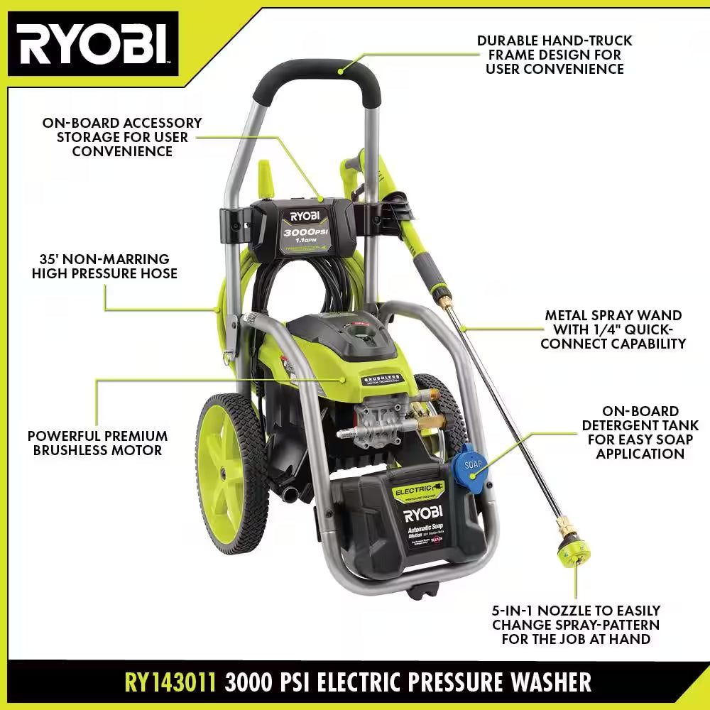 electric power washer 3000 psi