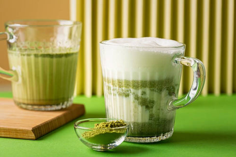 matcha green latte