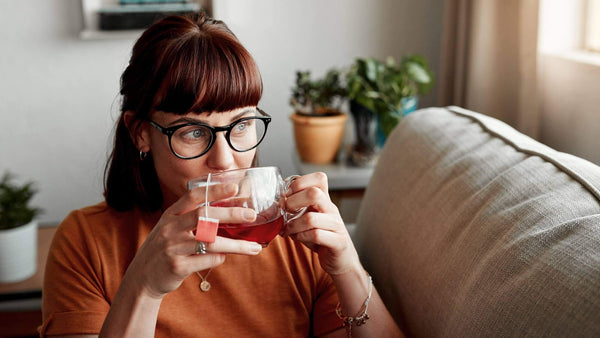 women enjoying tea