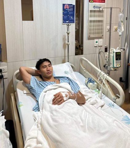 Tawanchai PK Saenchai is out of hospital after spending a week there with a ‘serious virus’.