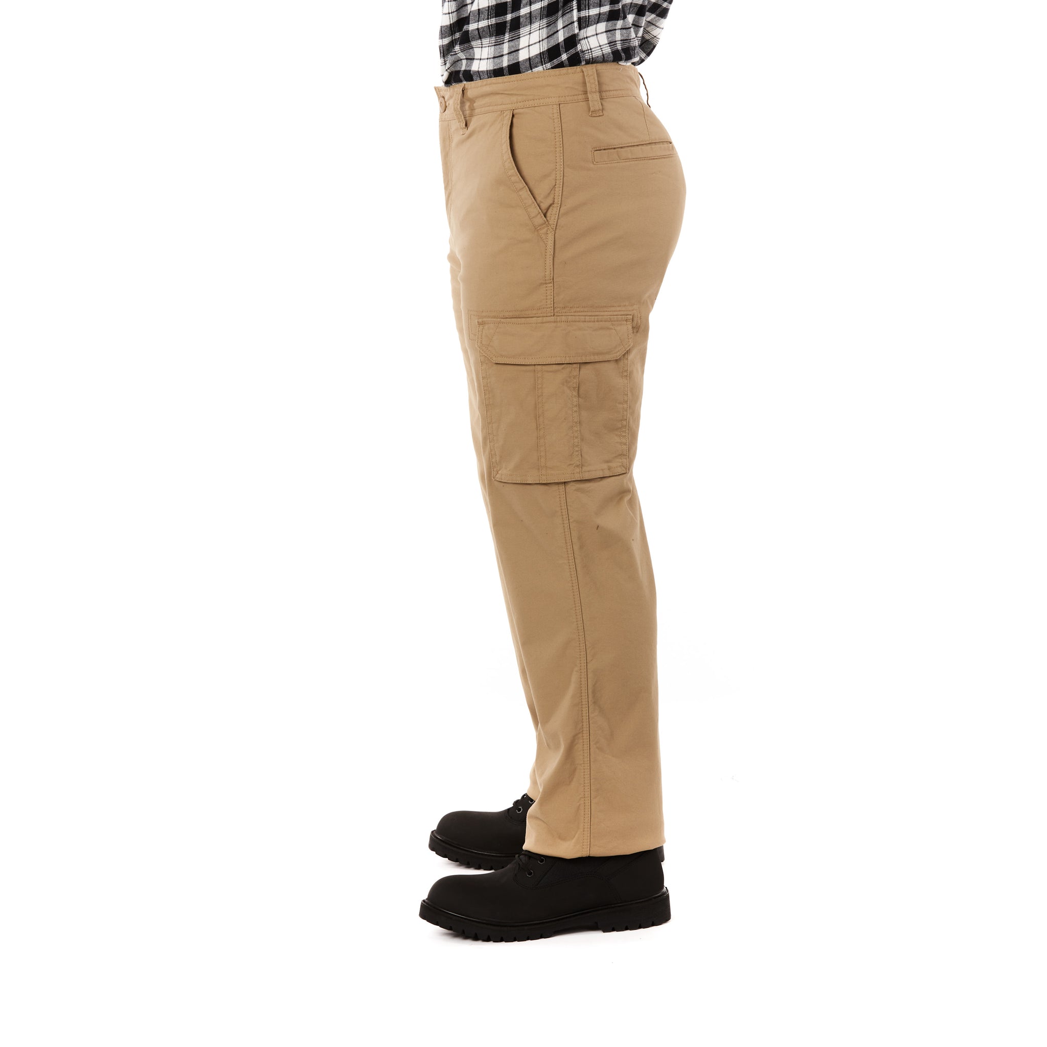 Stretch Fleece-Lined Canvas Cargo Pant – Smith's Workwear