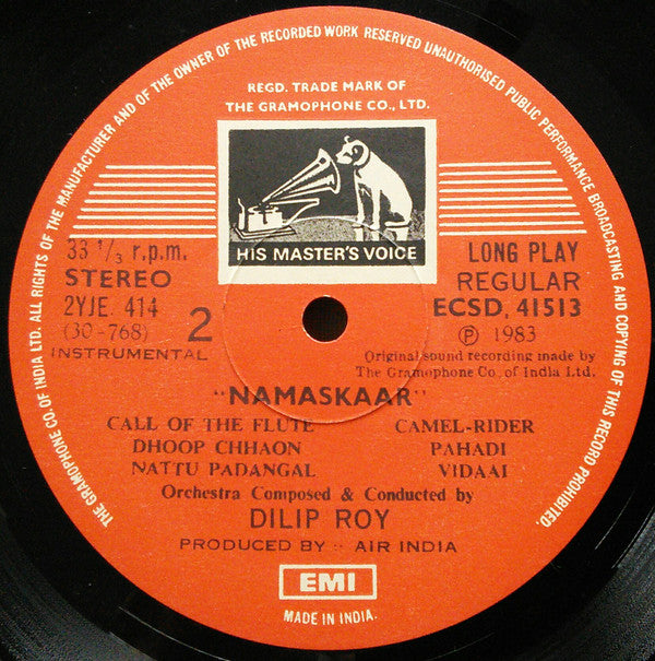 DILIP ROY / Namaskaar: Melodies From Ind | adventure-guides.co.jp