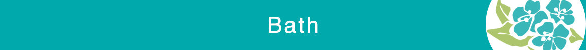 Bath salt and bath oils for the ultimate relaxation
