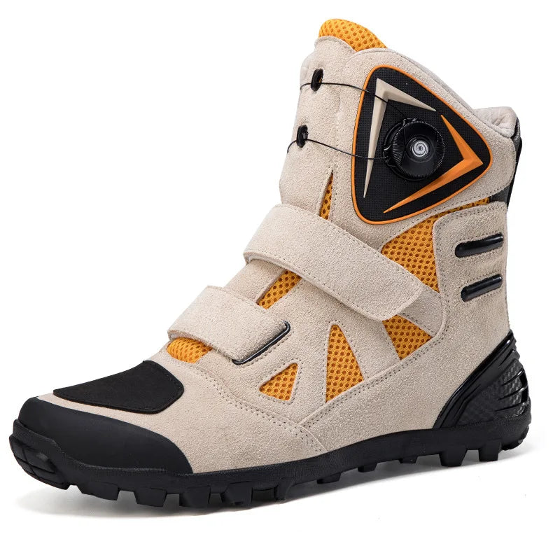 Motorcycle Boots 2024 New Motorbike Riding Shoes Breathable Biker - View 2 - Henderson Shop