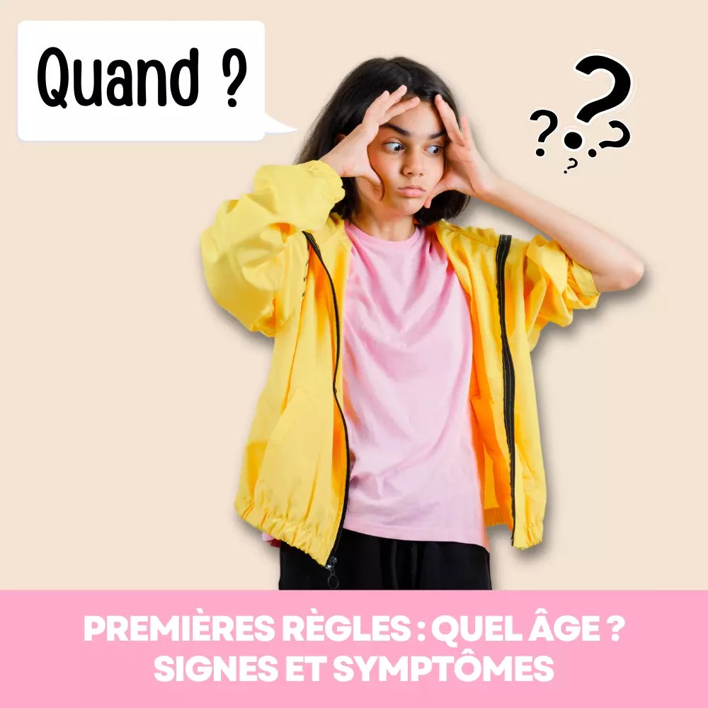 Premières Règles : Quel âge ? Signes et Symptômes