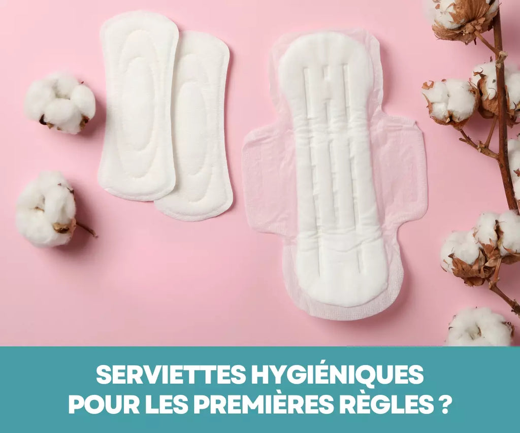 serviettes hygiéniques ado coton bio premières règles avantages inconvénients