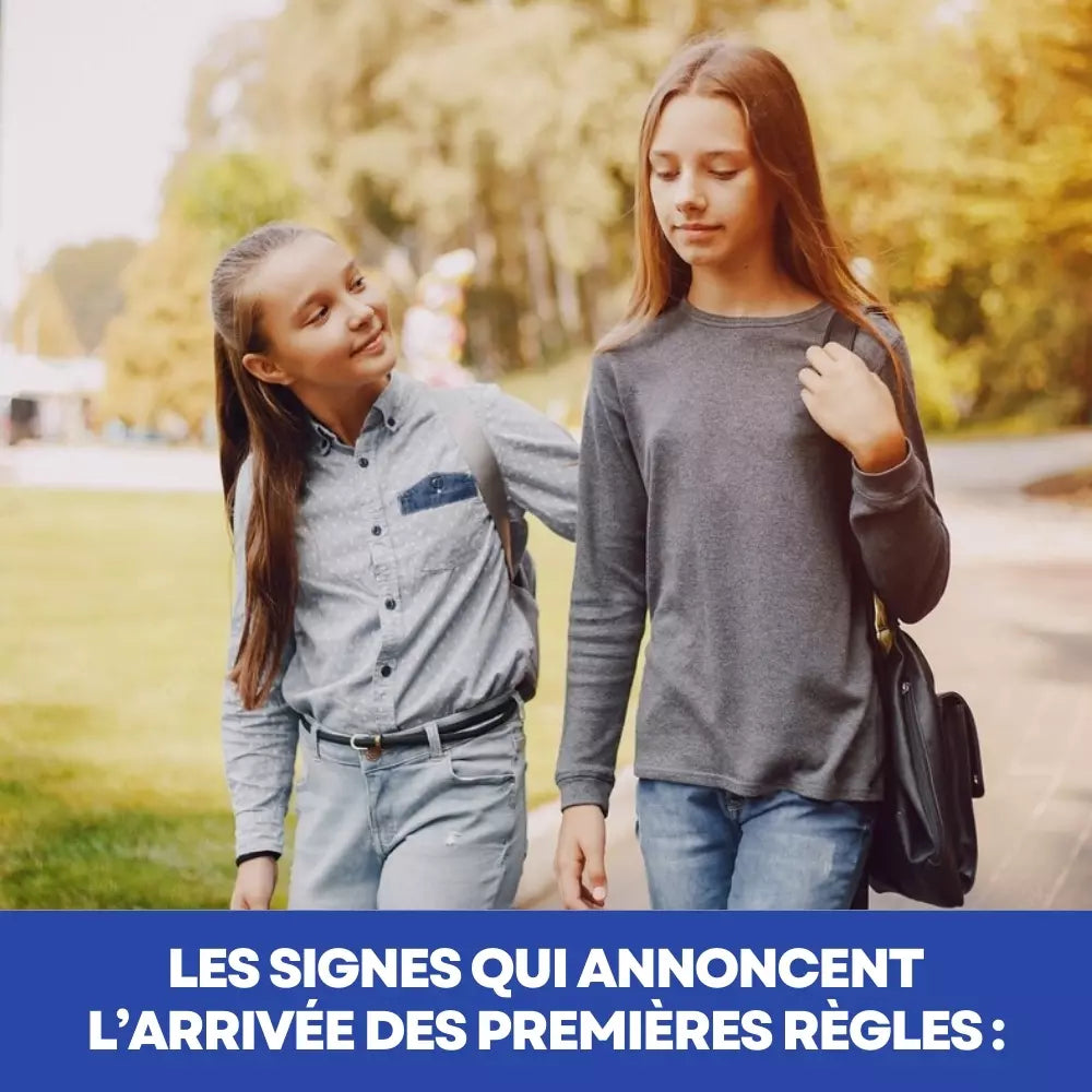 quels signes annoncent l'arrivée des premières règles