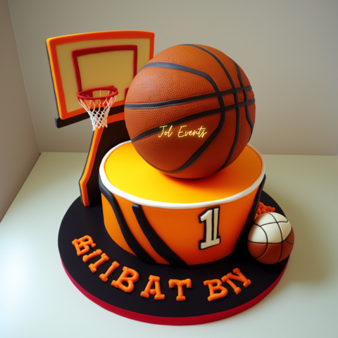 Creative Customised  Basketball theme cake
