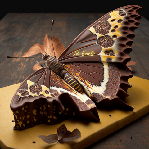 Creative Customised Butterfly theme cake