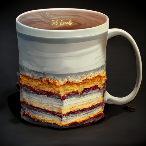 Creative Customised Coffee Mug cake